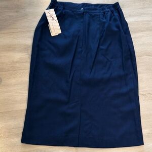 NWT Dark Blue Pencil Skirt